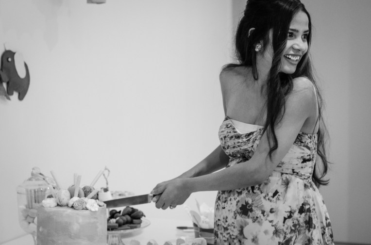 Ann's Baby Shower - B&amp;W-6