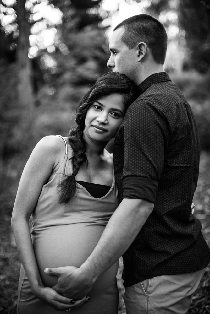 Jeremy + Ann - Maternity B&amp;W-9