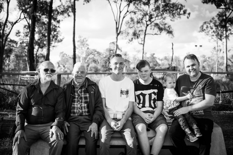 Holznagel Family B&amp;W-13