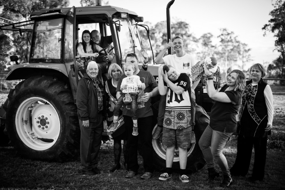 Holznagel Family B&amp;W-8