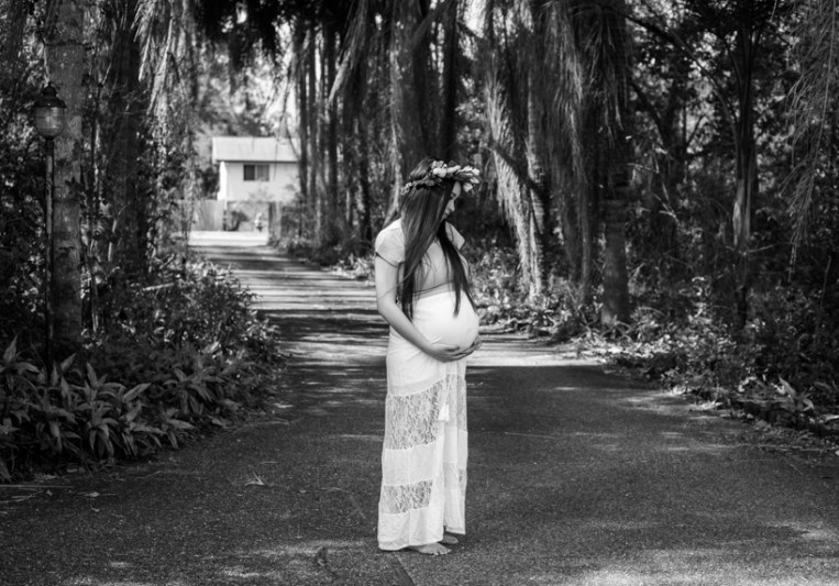 Lisa's Baby Sprinkle B&W-2