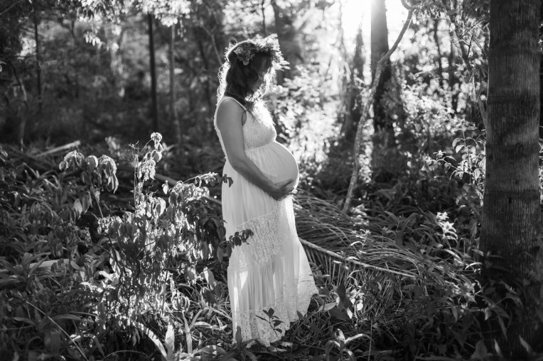 Tameika Maternity B&W-50