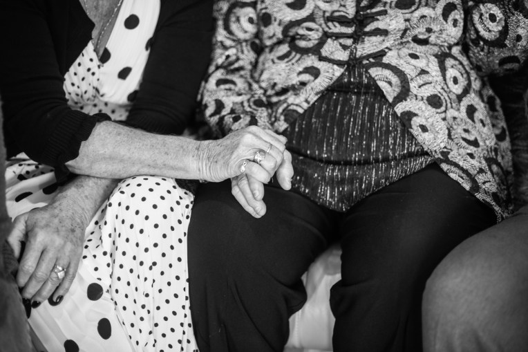 B&amp;W - Ruth's 80th Brithday Family-77