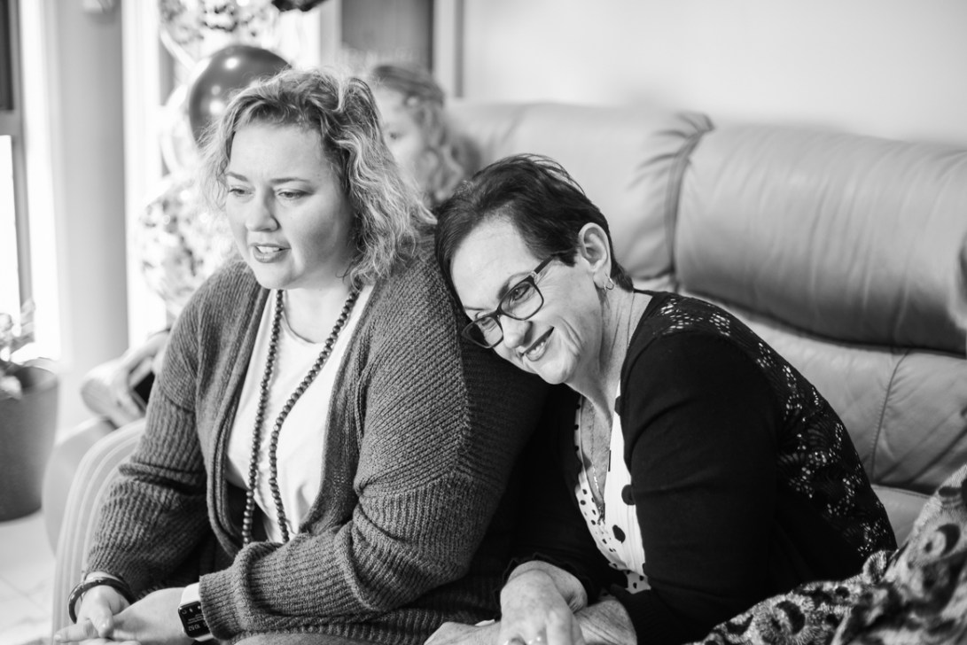 B&W - Ruth's 80th Brithday Family-80