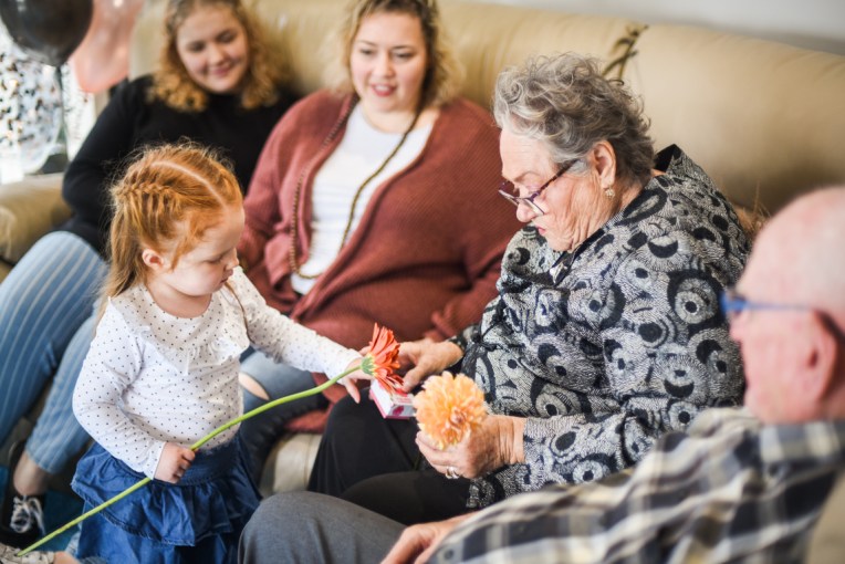 Ruth's 80th Brithday Family-117