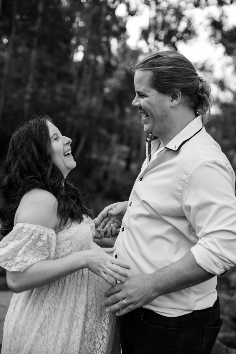 Scott + Ashley Maternity - B&W-3