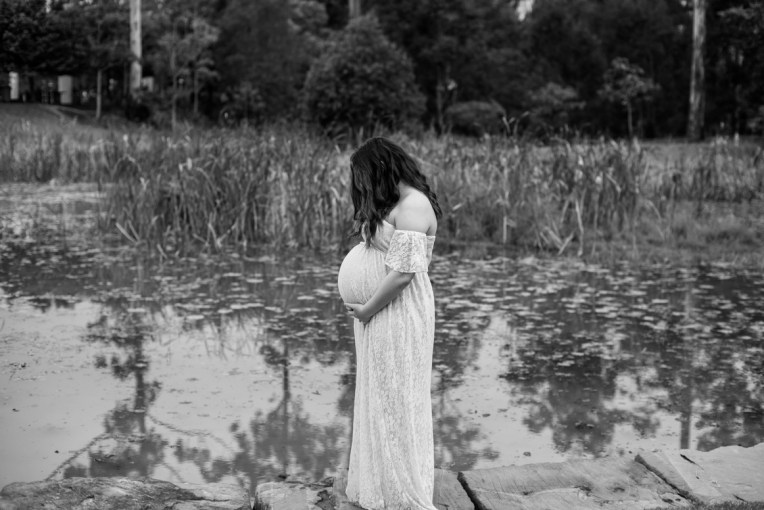 Scott + Ashley Maternity - B&W-66